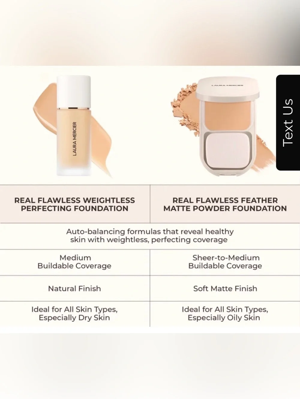 Laura Mercier Real Flawless Feather Matte Powder Foundation - 2N Affogato